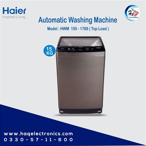 Haier Automatic Washing Machine Hwm Kg Haq Electronics