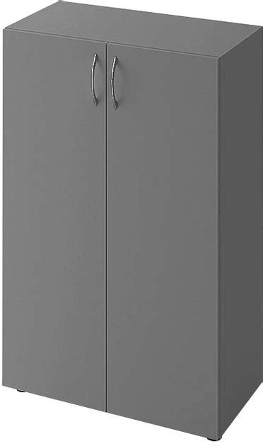 Шкаф для документов закрытый Roko БЮ405 Серый 70х34.7х110.3 см ...