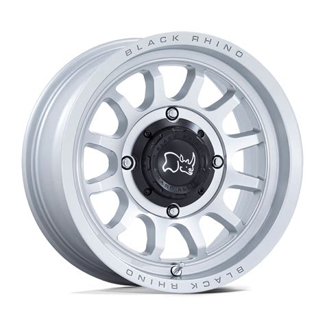 Black Rhino Powersports Hyper Silver With Machined Face 14x7 Boltage 4x110 Offset 10 Jante