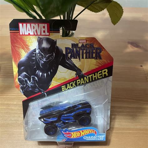 Marvel Toys Marvel Black Panther Hot Wheel Character Car Nwt Poshmark