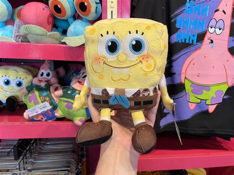 Four New Spongebob Squarepants Plush At Universal Orlando Resort Wdw