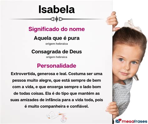 Significado Do Nome Isabela Curiosidades Mensagens