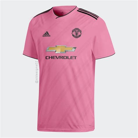 Pink Adidas Manchester United 18-19 Away Kit Concept by SL Design ...