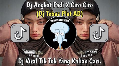 Dj Angkat Padi X Ciro Ciro By Dj Tebaz Viral Tik Tok Terbaru Yang