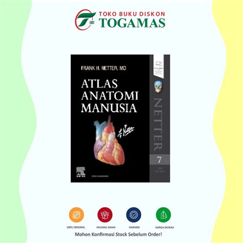 Jual Jual Buku Atlas Anatomi Manusia Edisi 7 Frank H Netter Md