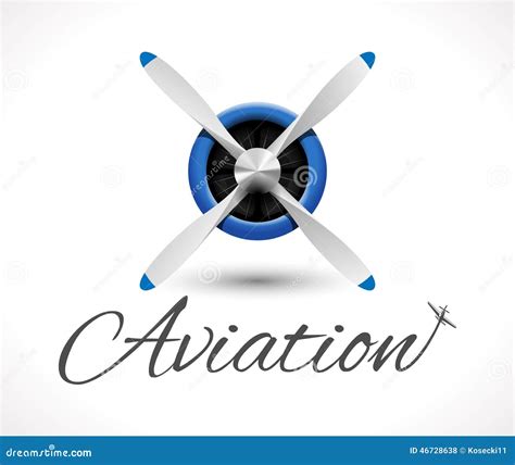 Aviation Logo Stock Illustration Illustration Of Concept 46728638