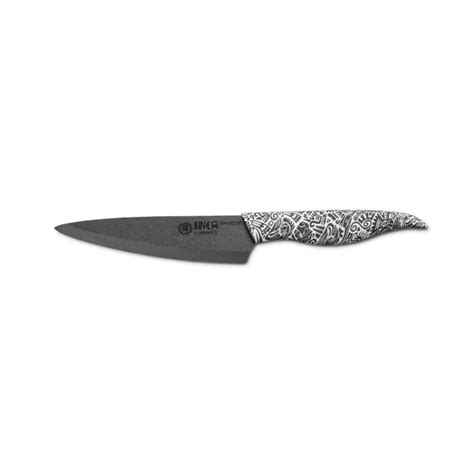 Utility Knife CM 15 5 FILETTARE Samura INCA CERAMICA NERO