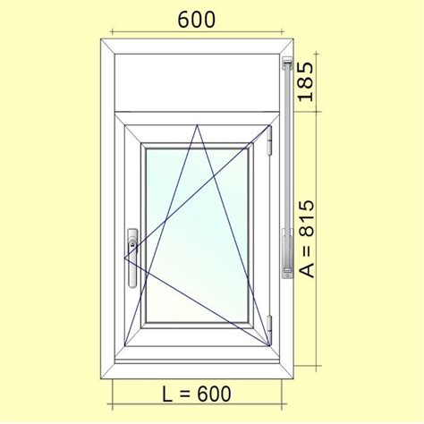 Ventana De PVC Oscilobatiente Con Persiana Color Blanco De 60 X 100 Cm