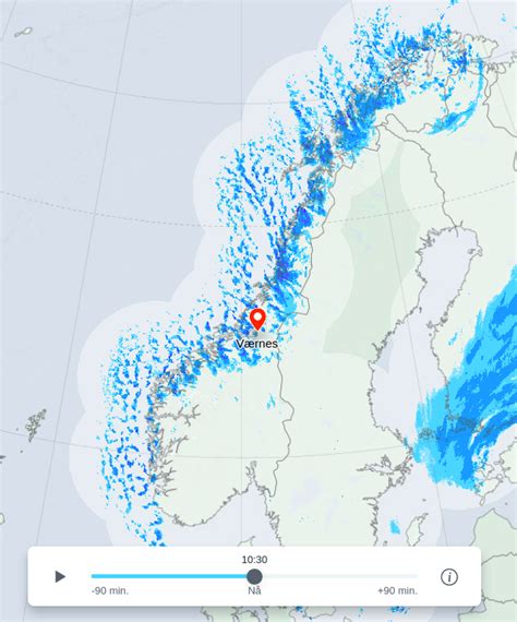 Meteorologene On Twitter Et Kjapt Blikk P Radarene V Re Viser At