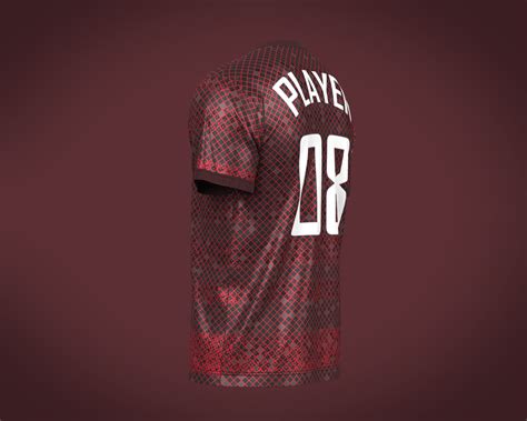 ArtStation - Soccer Red Jersey-08 | Resources