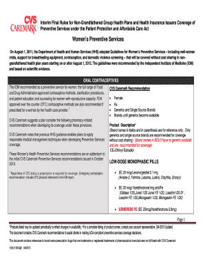 Fillable Online Interim Final Rules For Non Grandfathered Group Health