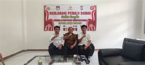 Polres Tana Toraja Gelorakan Pemilu Damai Tahun 2024 Bersama Aliansi