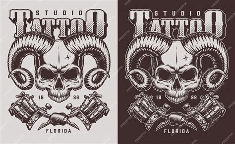 Череп с рогами | Бесплатно векторы