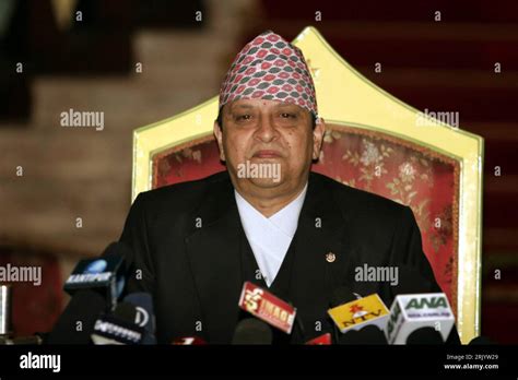 Gyanendra Of Nepal Hi Res Stock Photography And Images Alamy