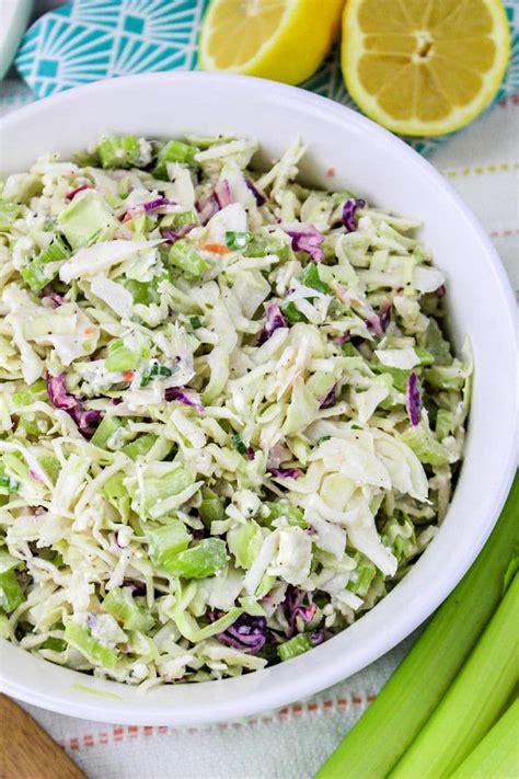 Easy Cole Slaw For Pulled Pork With Mayonnaise And Vinegar