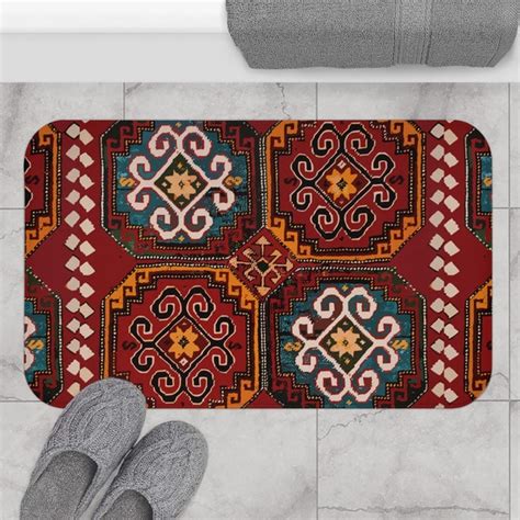 Kilim Bath Mat Etsy Uk