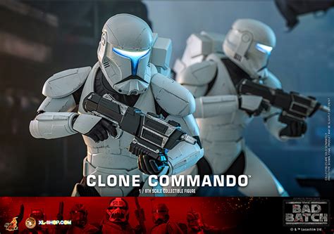Hot Toys Tms Star Wars The Bad Batch Th Scale Clone Commando Collectible Figure