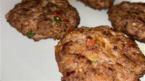 Pakistani Style Chapli Kebab Minced Beef Kebab Chapli Kebab Recipe