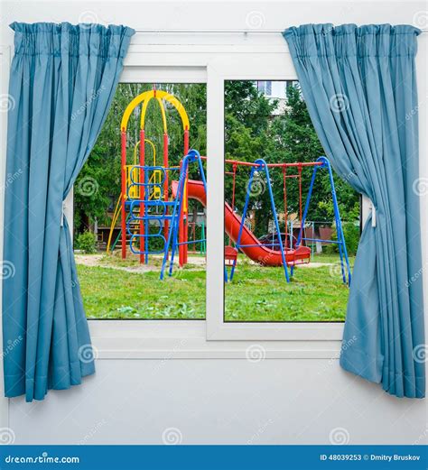 Playground View Out Window Photos - Free & Royalty-Free Stock Photos