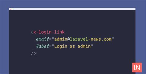 Log In Links For Your Laravel App During Development Laravel News