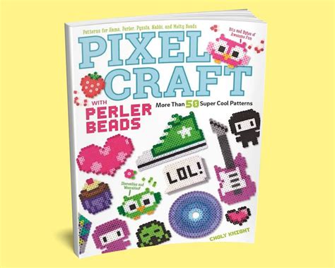 Book Pixel Craft With Perler Beads Perler Bead Patterns Perler Bead