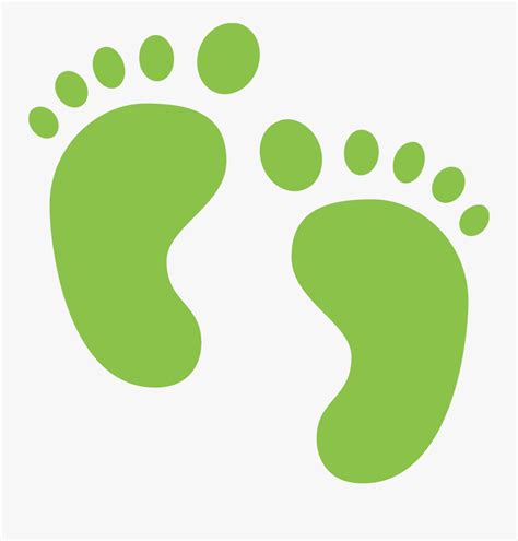 Computer Icons Footprint Graphic Design - Baby Footprint Svg , Free ...