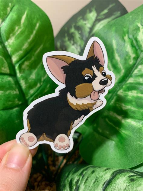 Corgi Sticker – Parente Illustration