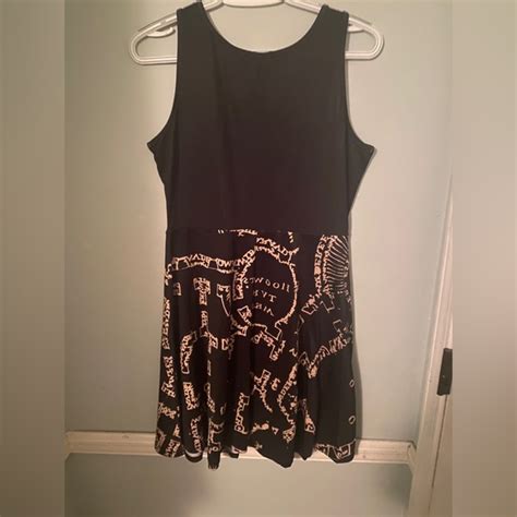 Hot Topic Dresses Harry Potter Marauders Map Dress From Hot Topic