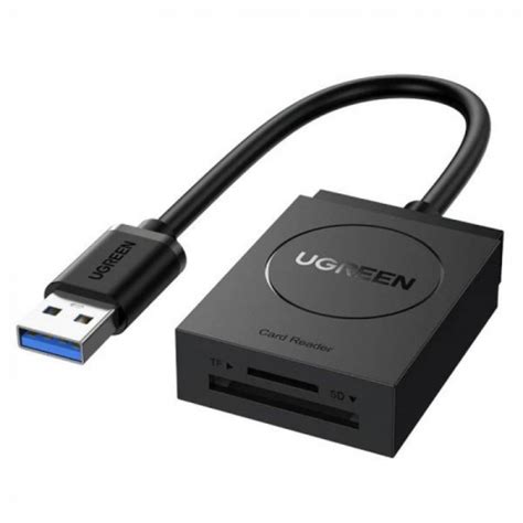 Купить Картридер Ugreen CR127 USB 3.0 Card Reader TF+SD 20250 оптом в ...