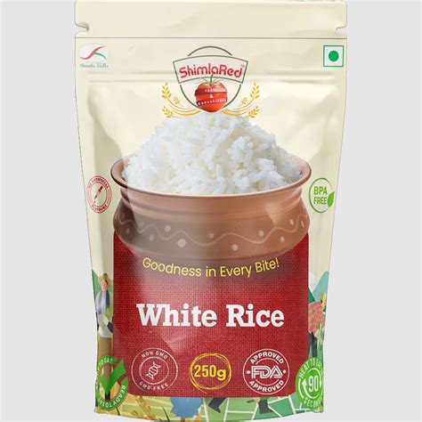 Premium Ready To Cook White Rice Shimlared Rte Range