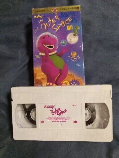 Barney Barney In Outer Space Vhs 1998 Grelly Usa