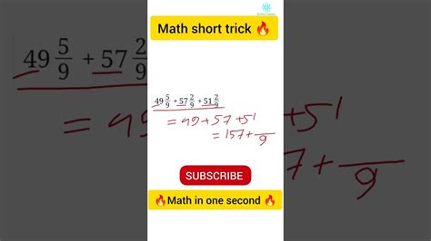 Math Short Trick Number System Math Ka Sandar Trick Number System Trick Science Express