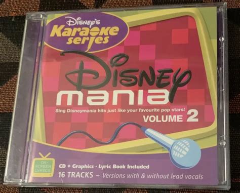 Disneys Karaoke Series Disneymania Vol 2 By Disney Cd Apr 2006