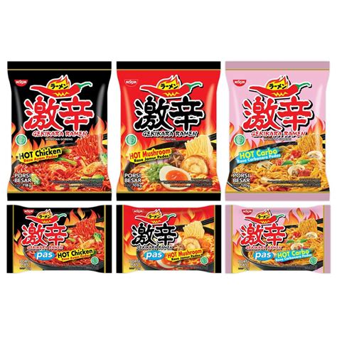 Jual Nissin Gekikara Ramen Pas Ramen Pedas Hot And Spicy Ramen