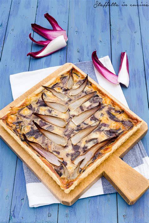 Torta Salata Con Radicchio Rosso Ricette Con Il Radicchio Di Treviso