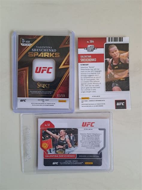 2022 Panini Prizm UFC Pink Ice Prizm 52 Valentina Shevchenko EBay