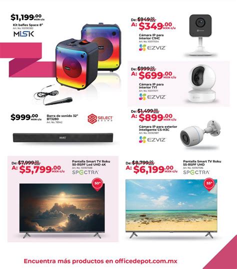 Folleto De Ofertas Office Depot Abril