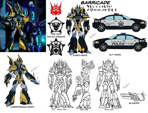 Reference Sheet Sg Barricade By Soundbluster On Deviantart