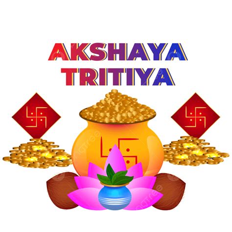 Akshaya Tritiya Premium Y Dise O Elegante Png Decoraci N Festival