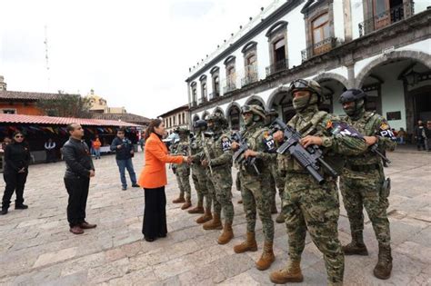 Refuerza seguridad en Zacatlán llegan elementos de la SEMAR e