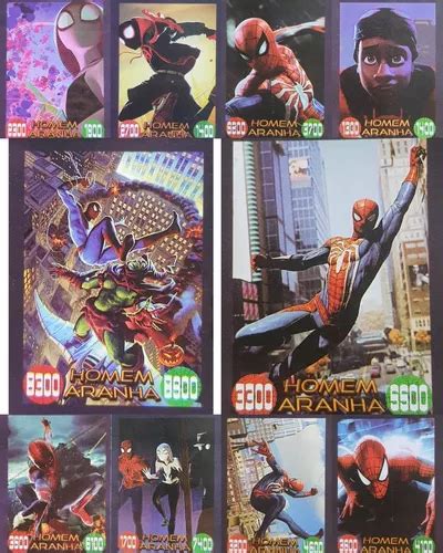 Card Homem Aranha Spider Man 200 Unidades 50 Pacote Fechado à venda em