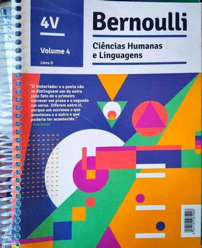 Ci Ncias Humanas E Linguagens Bernoulli Volume Livro Mercadolivre