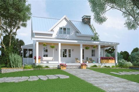 Modern Farmhouse Plans - Architectural Designs