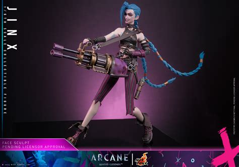 Arcane League Of Legends Hot Toys Jinx Figure Pre Order The Toyark News