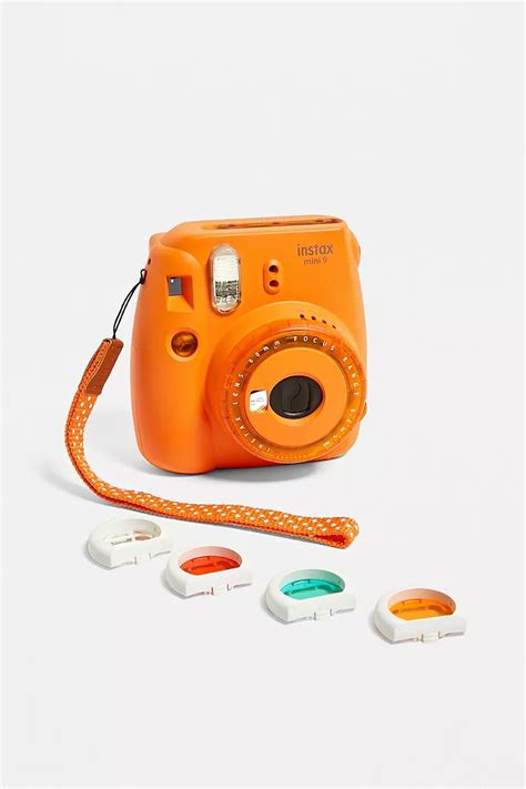 Fujifilm Uo Exclusive Instax™ Mini 9 Orange Clear Lens Instant Camera