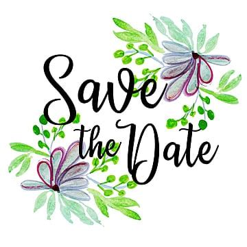 Save The Date PNG Images | Vector and PSD Files | Free Download on Pngtree