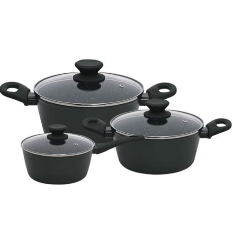 Jogo de Panelas Antiaderente Ceramica Cooktop Fogão Indução Kit 3 Peças