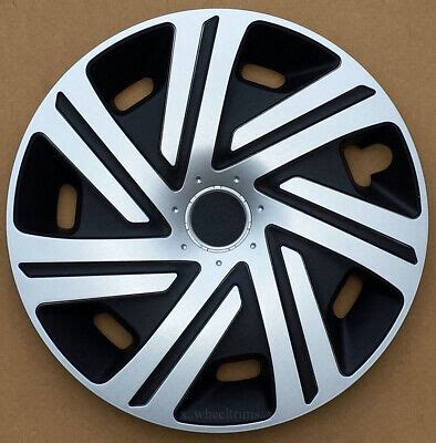 Black Gloss Wheel Trims To Fit Vw Caddy Ebay