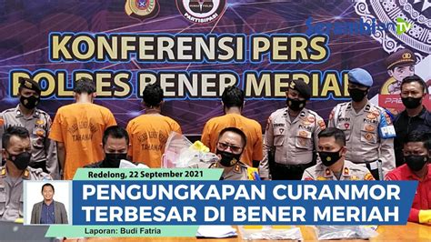 Polisi Ungkap Kasus Curanmor Terbesar Di Bener Meriah Barang Bukti