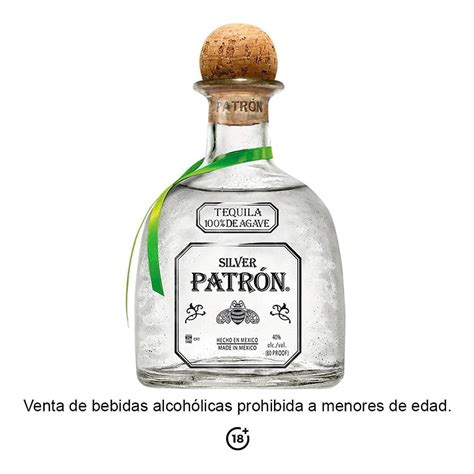 Tequila Patrón Silver 750 Ml Walmart